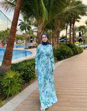 april elbise yeşil 3