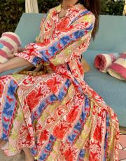 lady elbise turuncu 2