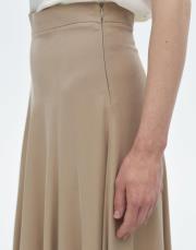 tensel kloş etek bej 3