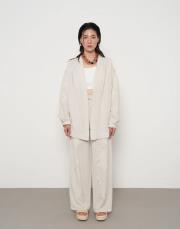 inci işlemeli pantolon bej