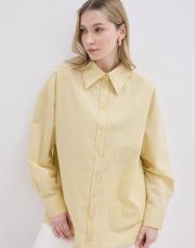 belle çizgili gömlek sarı sarı