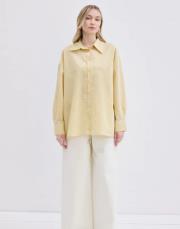 belle çizgili gömlek sarı sarı 2