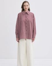 belle çizgili gömlek sarı bordo 2