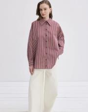 belle çizgili gömlek sarı bordo 3