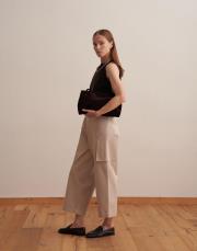 kargo cepli bol pantolon bej 2