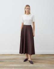 scuba kloş etek acı kahve