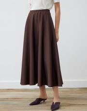 scuba kloş etek acı kahve 2