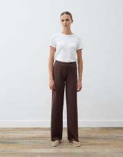 asel scuba bol pantolon acı kahve