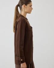 celine çelik örme triko hırka kahve 3