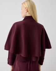 daphne çelik örme triko kap bordo 4