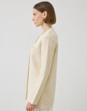 selen dokulu triko hırka ekru 3