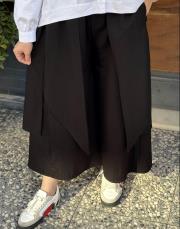 parçalı pantolon siyah