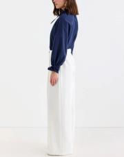 palazzo geniş paça pantolon ekru