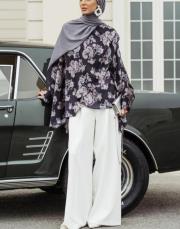 palazzo geniş paça pantolon ekru 4