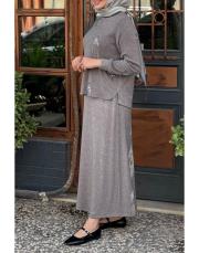 gri melanj takım gri 2