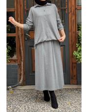 serpme taş grimelanj gri