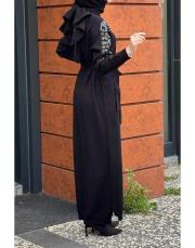 triko elbise siyah 4