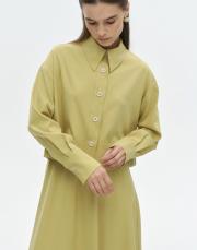 tensel karışımlı crop gömlek asit 3