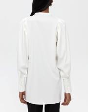 balon kol pileli gömlek ekru 3