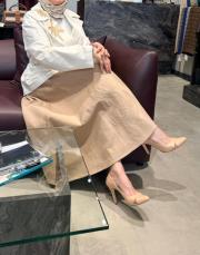 nakışlı etek taba