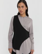 asimetrik korse siyah 2