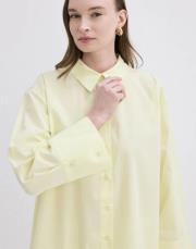 madelin manşetli gömlek sarı 3