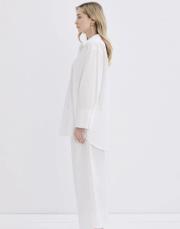 madelin manşetli gömlek ekru 3