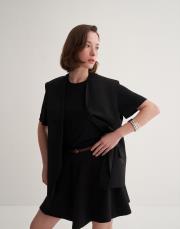 kruvaze yelek siyah 3