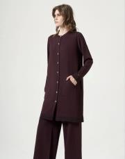 piyano rayon hırka bordo 2