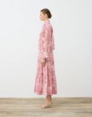 lady desenli vual etekli takım pembe 3