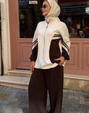 spor model oysho takım kahve