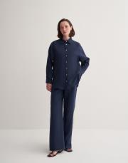 keten gömlek lacivert