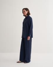 keten gömlek lacivert 2