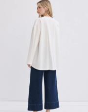 vanille pamuk bluz ekru 4