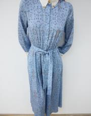 spring desenli yaka detaylı twill bebe mavi 2