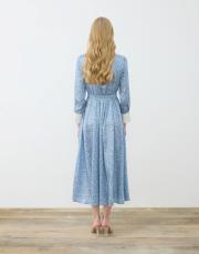 spring desenli yaka detaylı twill bebe mavi 4