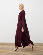 mia ön ve arka kapalı tulum bordo 2