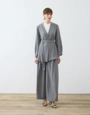 lora krep pantolonlu takım antrasit