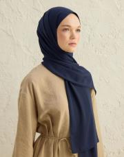 daily krep şal lacivert 2