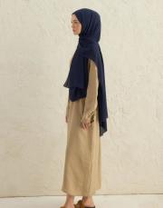 daily krep şal lacivert 3
