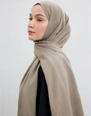 cotton line şal kahve 3