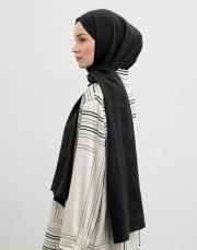 cotton line şal siyah 4
