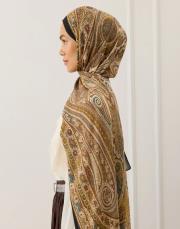 deluxe summer şal noa kahve 3