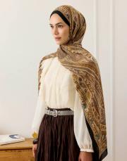 deluxe summer şal noa kahve 4