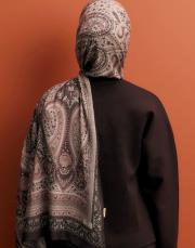 deluxe summer şal eva kahve 4