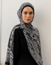 deluxe summer şal eva siyah 2