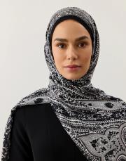 deluxe summer şal eva siyah 3