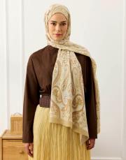 deluxe summer şal jade bej 2